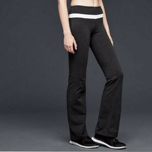 Gap Body Flex Boot Cut Yoga Pants Black 